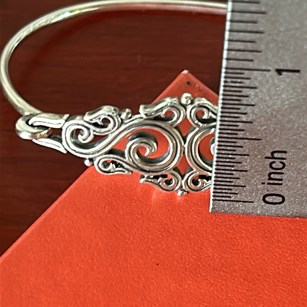 Retired James Avery Sorrento Hook On Bracelet Bangle - Picture 10 of 12